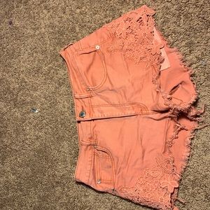 Pink shorts